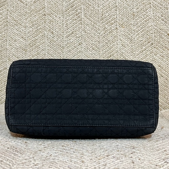 ✅Lady Dior Cannage Quilted Nylon Handbag✅ - Picture 9 of 17
